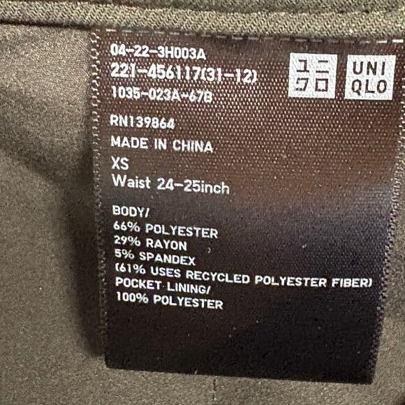 Uniqlo Black Straight Leg Dress Pants Size XS - Picture 7 of 11